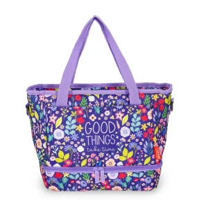 Portameriendas Bolso Isotérmico Para el Almuerzo Luch Bag 10,81 Litros Flower & Flores - Legami