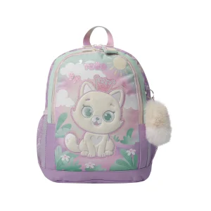 Mochila Escolar Mediana Queen Cat Gatita Blanca Talla M - Totto