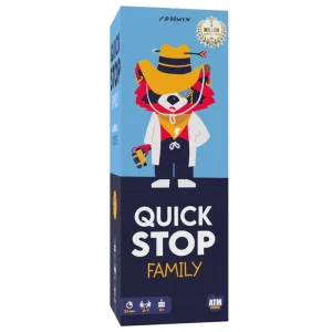 Quick Stop Family Juego de Mesa Familiar – Asmodee